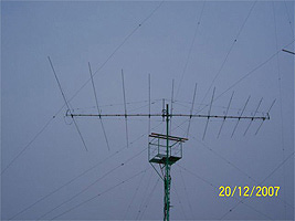 The antenna of UA0SJ