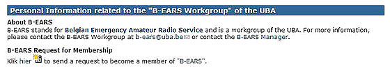 Become a member of B-EARS (link to)