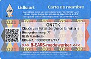 UBA Membership Card - 2021