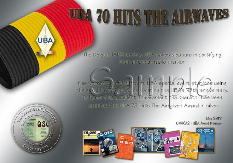 UBA 70 Hits The Airwaves