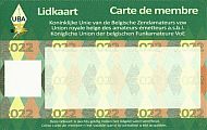 Lidkaart - Carte de membre 2022