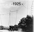 Antennes radio en 1925
