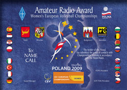 2009 Women's Volleyball Championship Award