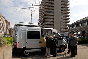 Peilwagen van BIPT/NCS